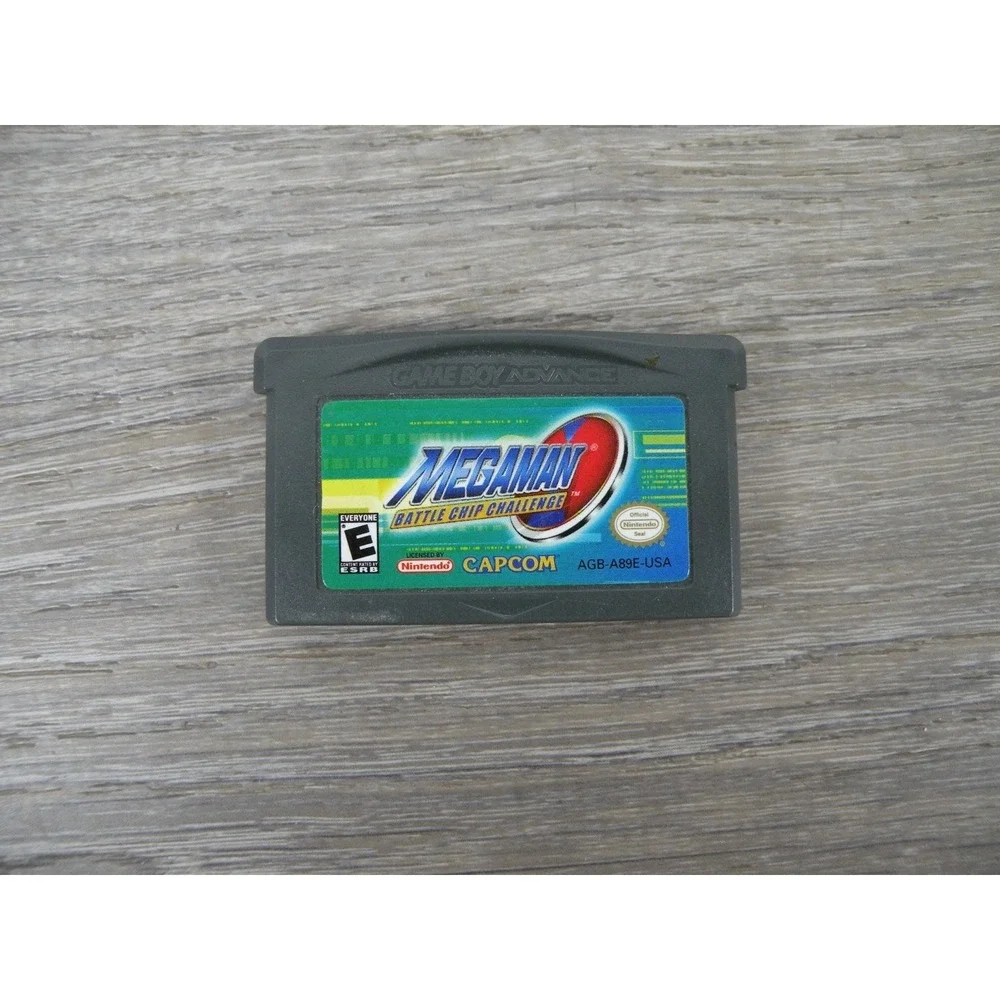 Mega Man Battle Chip Challenge Game Boy Advance GBA Video Game Capcom